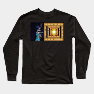 Igbo African Spirituality: Odachi Nne Ebere by Sirius Ugo Art Long Sleeve T-Shirt